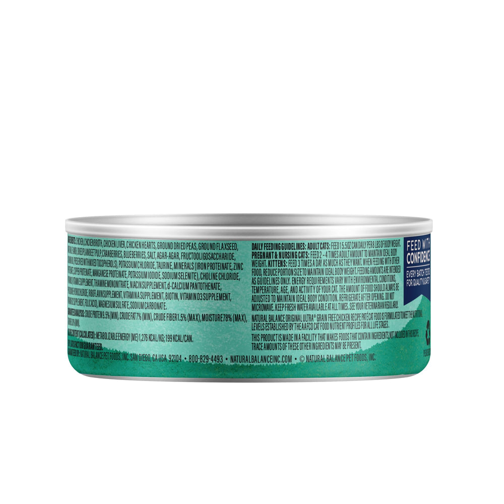 Natural Balance Original Ultra Grain Free chat pate – recette sans grains