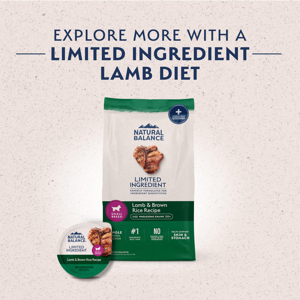 Natural Balance recommandée par vétérinaires – option fiable pour petites races
