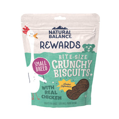 Natural Balance Rewards croquettes poulet petit chien, bouchées croustillantes pour petites races