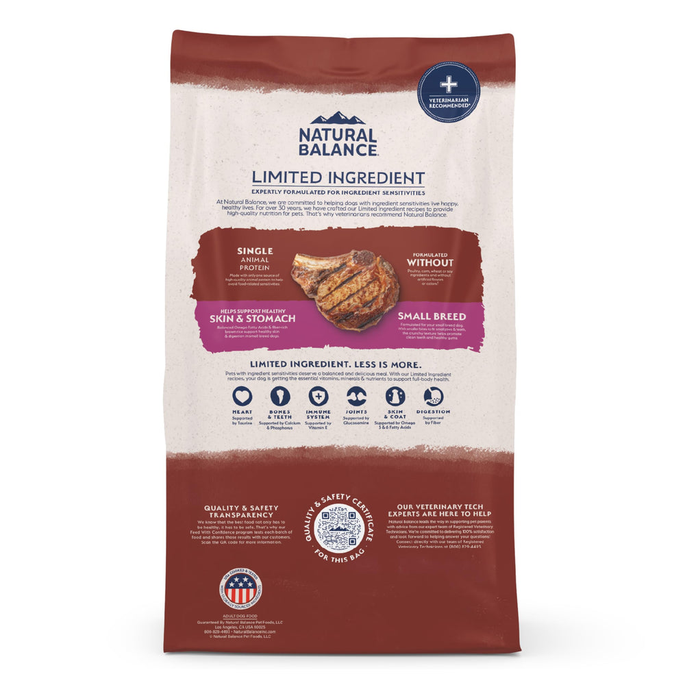 Natural Balance Sac 12 livres, pratique pour le quotidien.