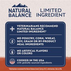 Natural Balance sans céréales saumon patate douce, repas digeste au quotidien