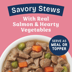 Natural Balance Health Protection plat-stew: ragoût nourrissant avec saumon et légumes.
