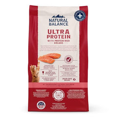 Natural Balance Ultra Protein: croquettes au saumon et foie, gout premium pour chats difficiles
