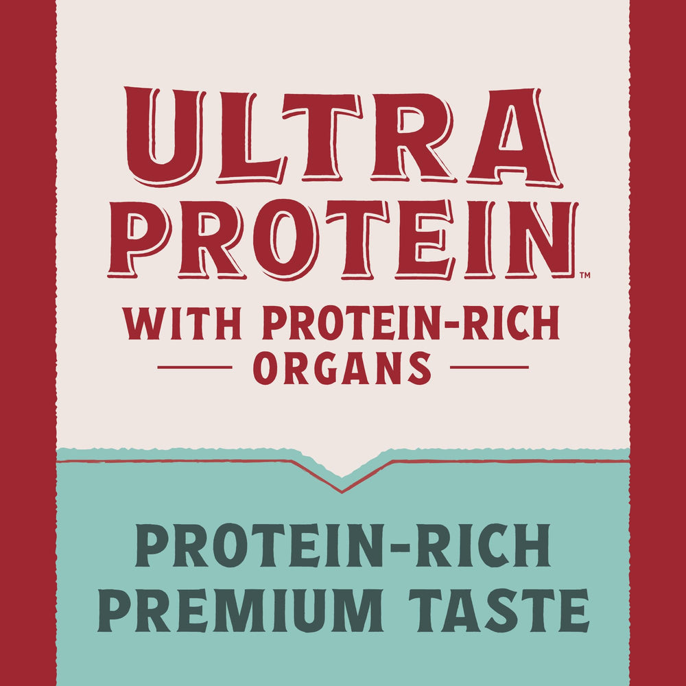 Natural Balance Ultra Protein Pâté chat — canard, protéines animales réelles pour l'énergie durable.