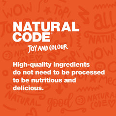 Natural Code — texture tendre en aspic, plaisir de manger pour chats.