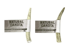 Natural Dakota Half-Pint os de cerf, bois poli et sans arêtes.