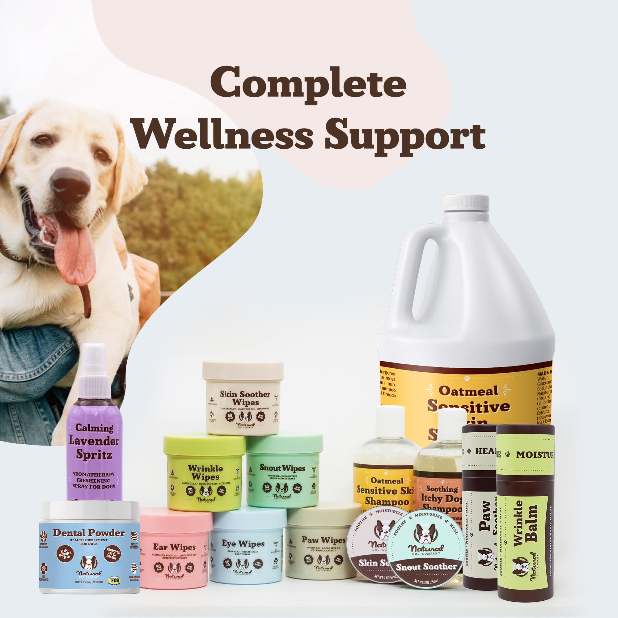 Natural Dog Company Poudre Dentaire — sans colorants artificiels ni conservateurs