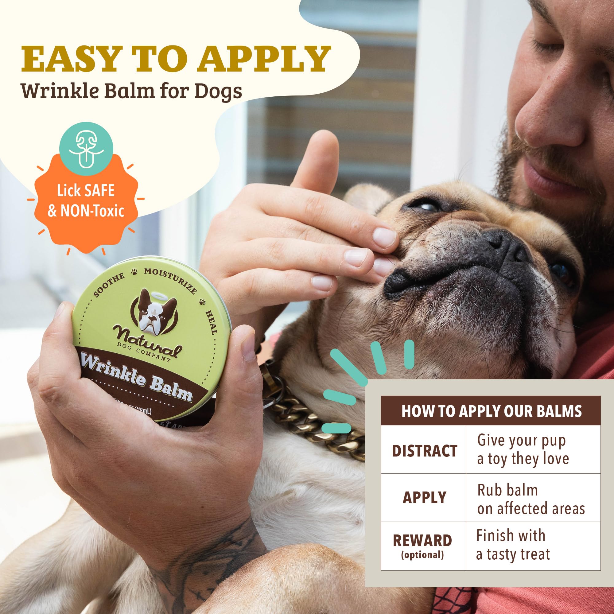 Natural Dog Company emballage-eco-responsable: emballage recyclable et respectueux.