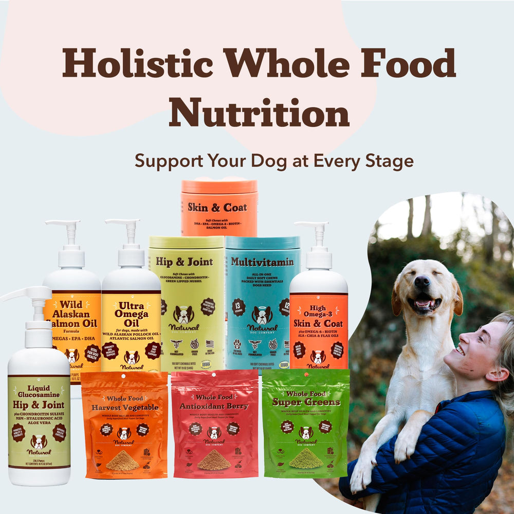 Natural Dog Company format 32oz – utilisation quotidienne longue durée