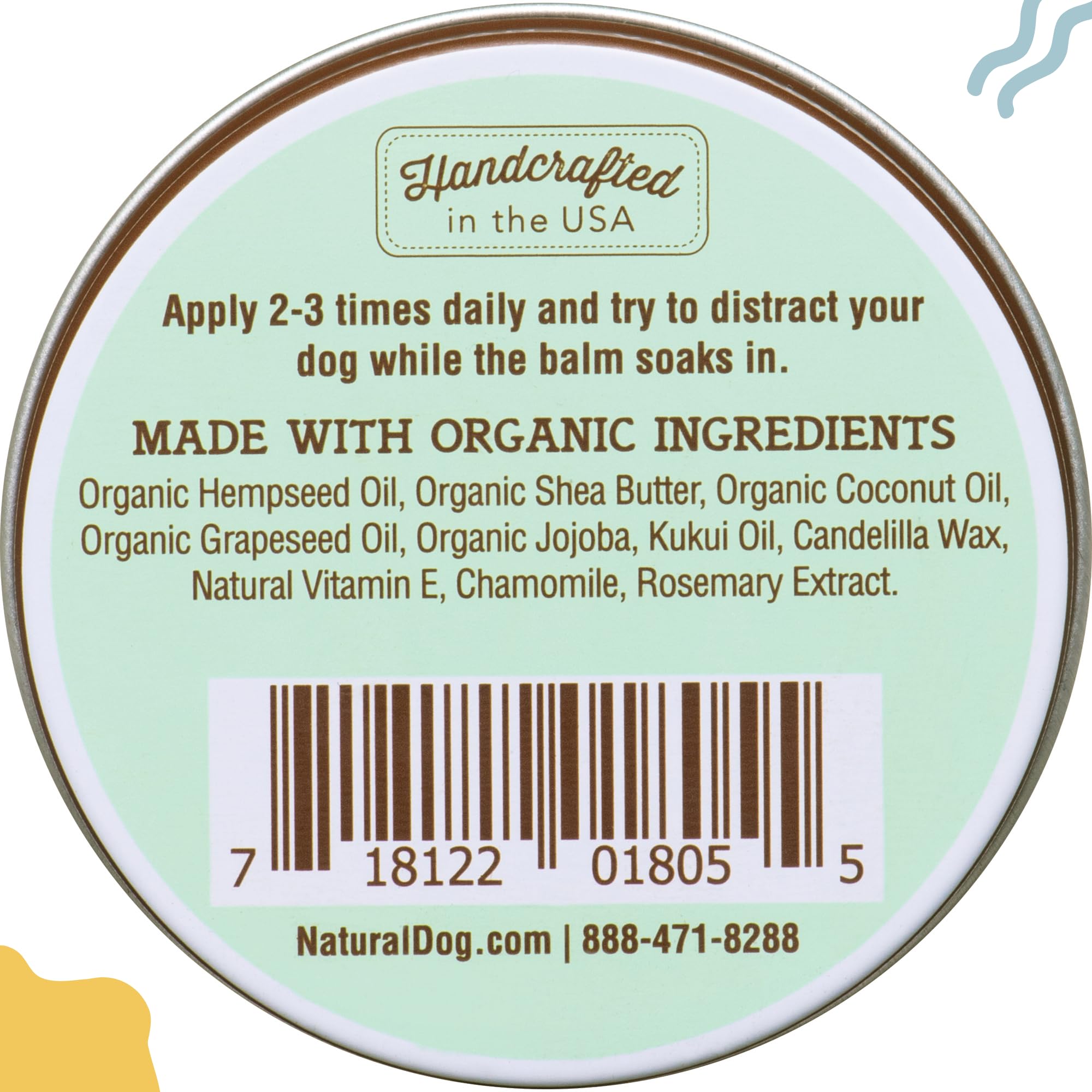 Fabriqué aux États-Unis, formule naturelle et sécurité en cas de léchage.
