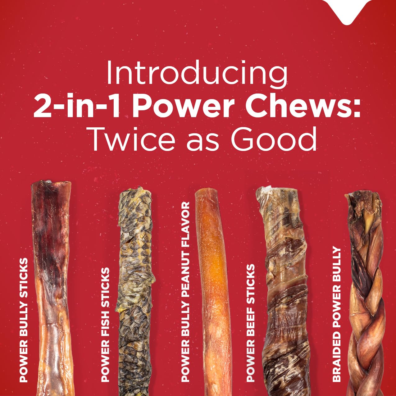 Récompense durable Natural Farm Power Bully Sticks pour l’entraînement quotidien.