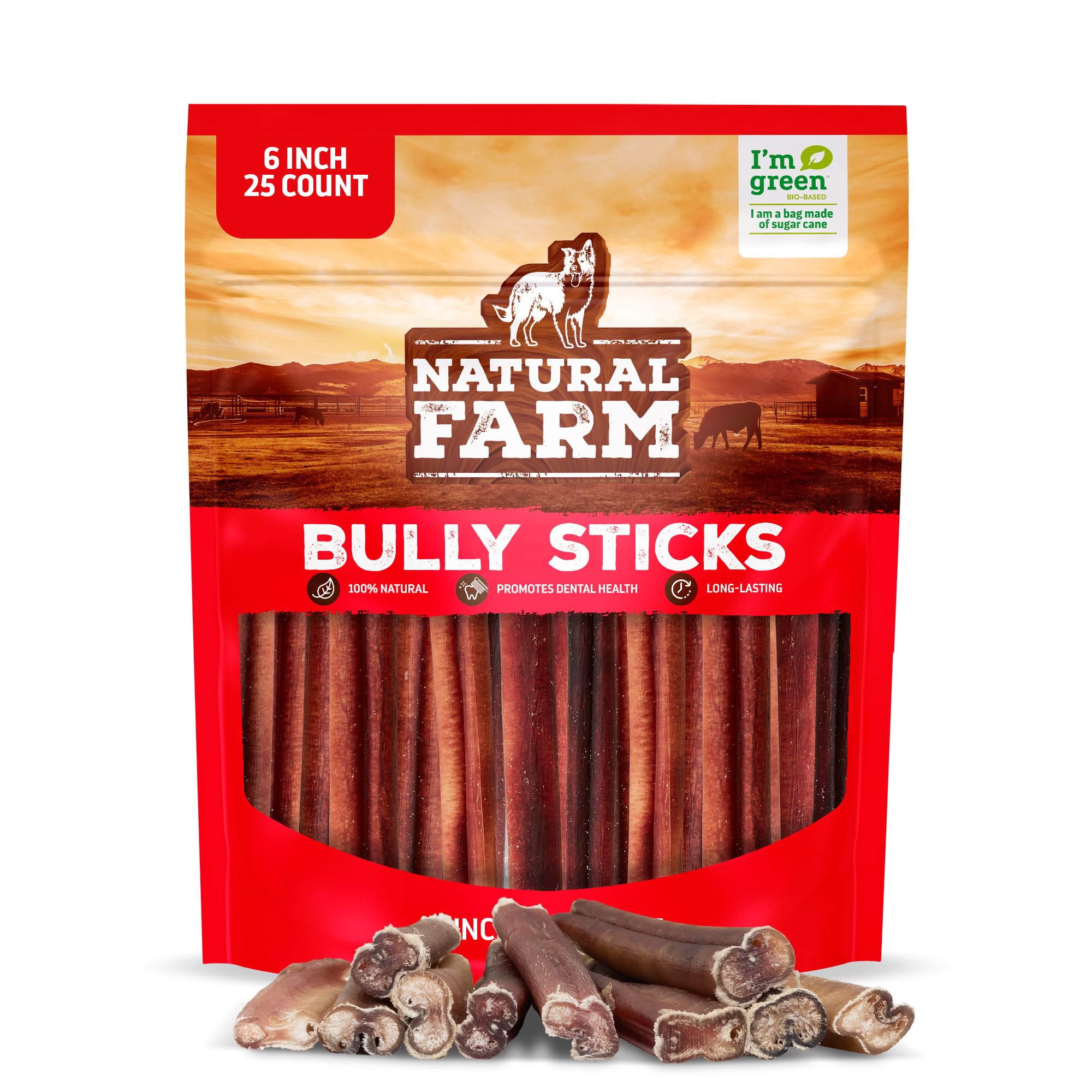Natural Farm Bâtons sans odeur 6 pouces, idéal pour l'entraînement.