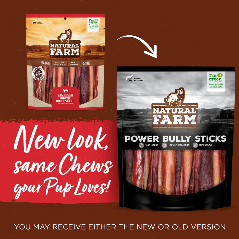 Power Chews Natural Farm: textures doubles pour une mastication prolongée.