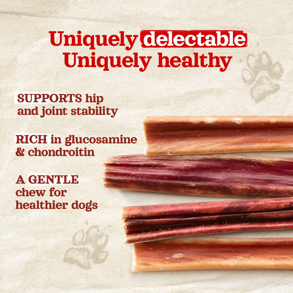 Natural Farm Gullet Sticks: emballage recyclable soutenant la planète et les animaux.