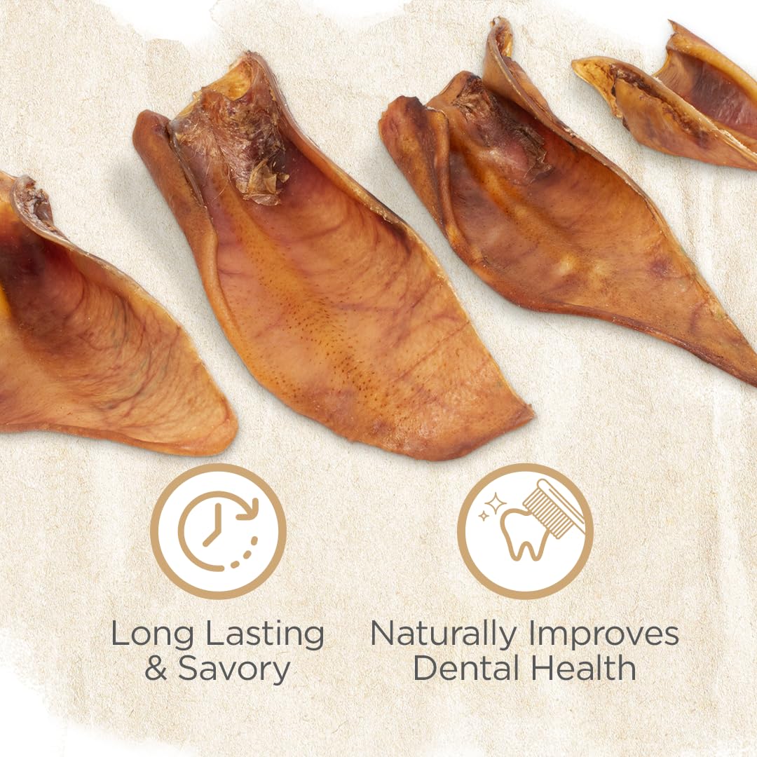 Natural Farm Oreilles de porc – idéale pour l’entraînement et les récompenses