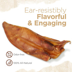 Natural Farm Oreilles de porc – texture croustillante vue rapprochée