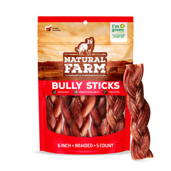 Natural Farm os a macher torsades sans odeur, 6 po, pour chien occupe.