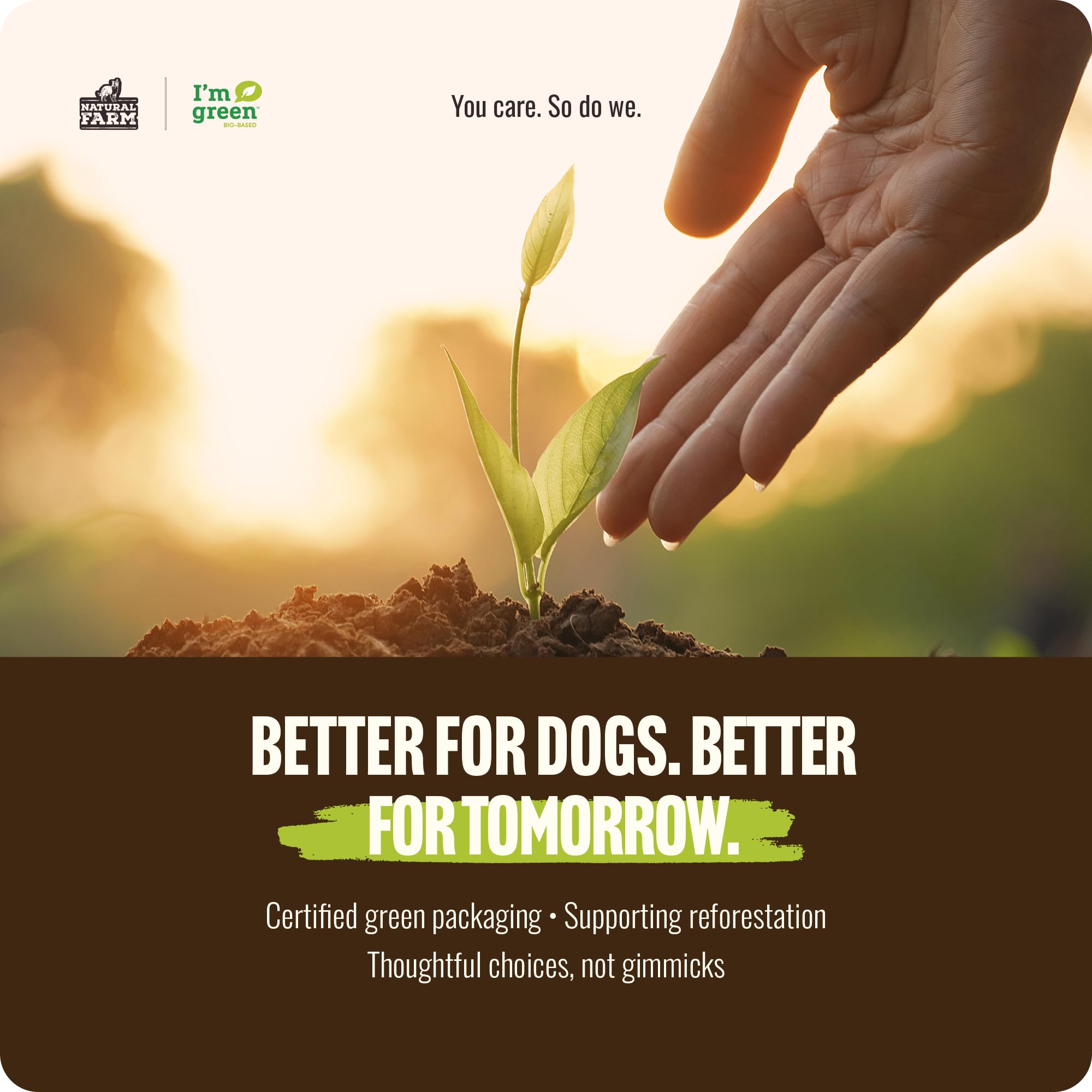 Natural Farm produit sans odeur, adapté aux chiens sensibles