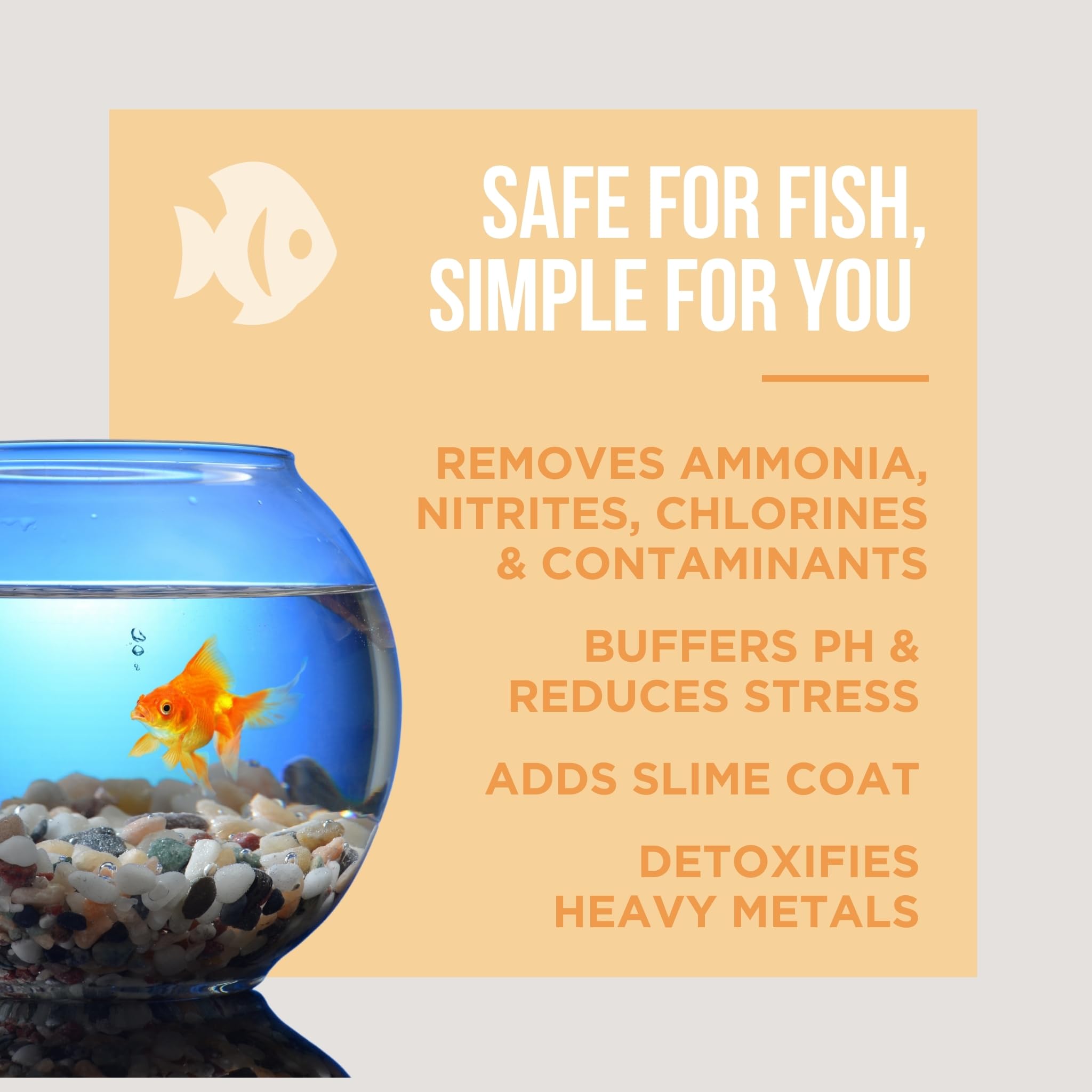 Natural Rapport Conditionneur Aquarium: compatible invertébrés marins et plantes