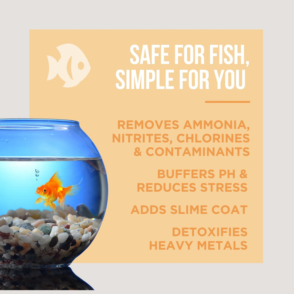 Natural Rapport Conditionneur Aquarium: compatible invertébrés marins et plantes