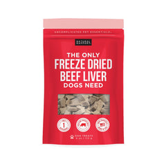 Friandises Natural Rapport au foie de bœuf pour chien, saveur naturelle et récompense idéale
