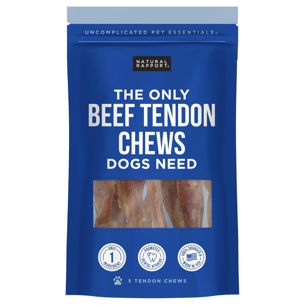 Natural Rapport tendon de boeuf pour petit chien, friandise naturelle et récompenser l'entraînement.