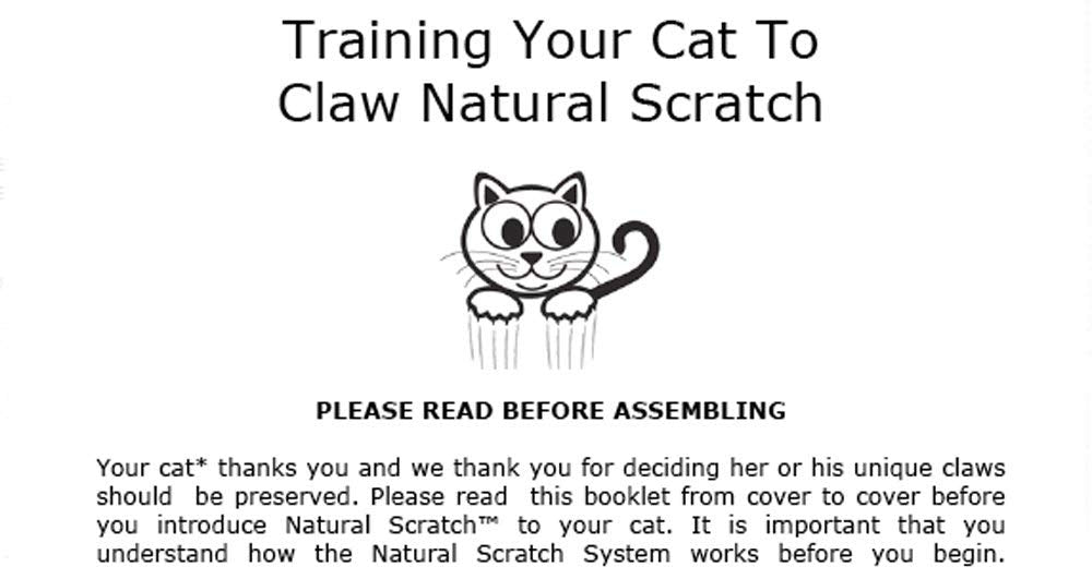 Livret de formation inclus pour guider le griffage sur Natural Scratch.