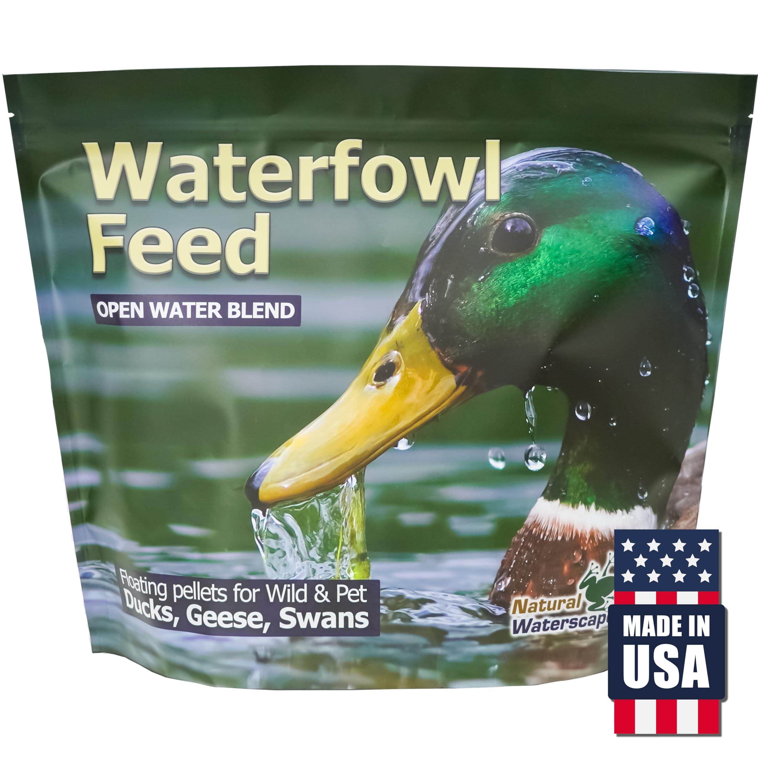 Natural Waterscapes pellets flottants pour canards et oies, pratique sur l'eau