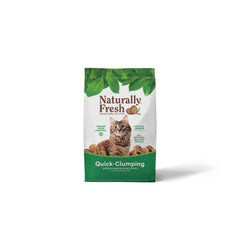 Naturally Fresh Litière chat sans parfum, douceur et odeurs maîtrisées.