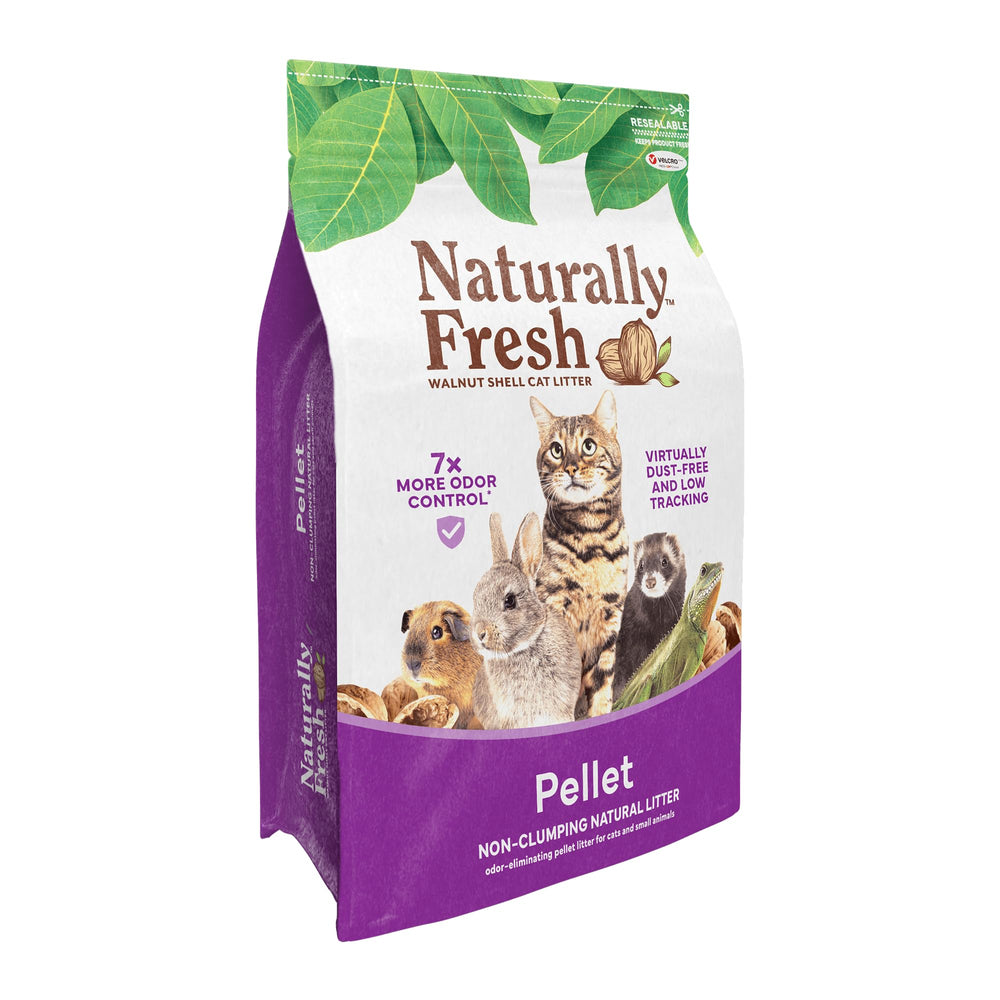 Entretien simple quotidien avec les pellets non agglomérants Naturally Fresh.