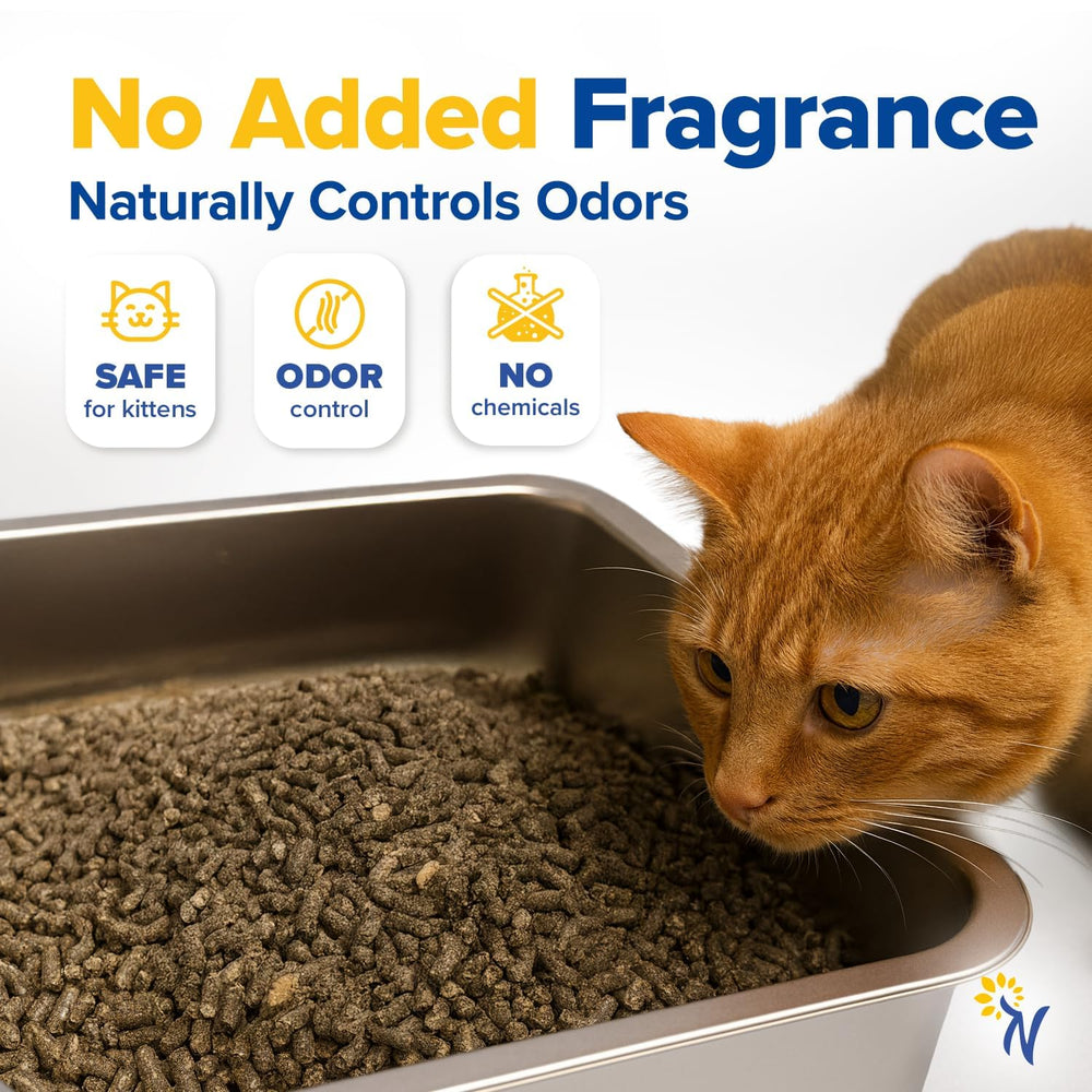 Naturally Non Allergic Litière Pellets Tournesol – contrôle des odeurs efficace à domicile