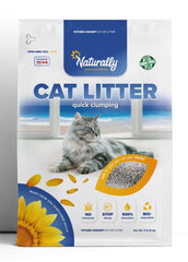 Naturally Non Allergic Litière Pellets Tournesol – emballage pratique pour démarrage rapide