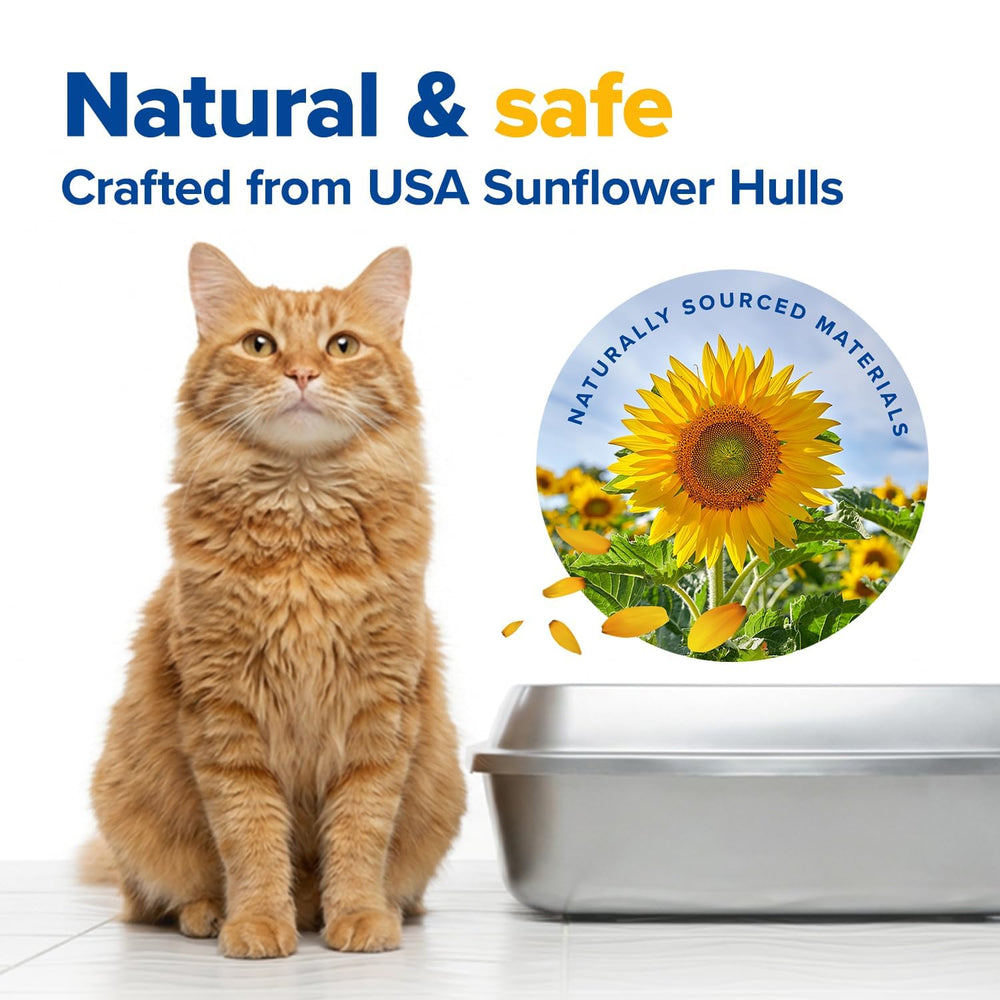 Naturally Non Allergic Litière Pellets Tournesol – sans allergènes pour chats sensibles