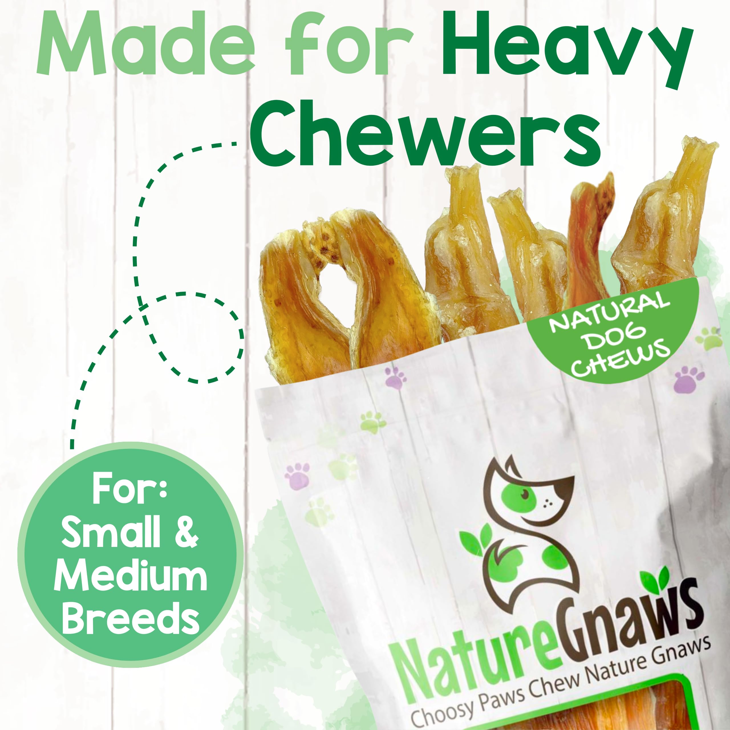 Nature Gnaws arôme boeuf tendons naturel pour chiens gourmands