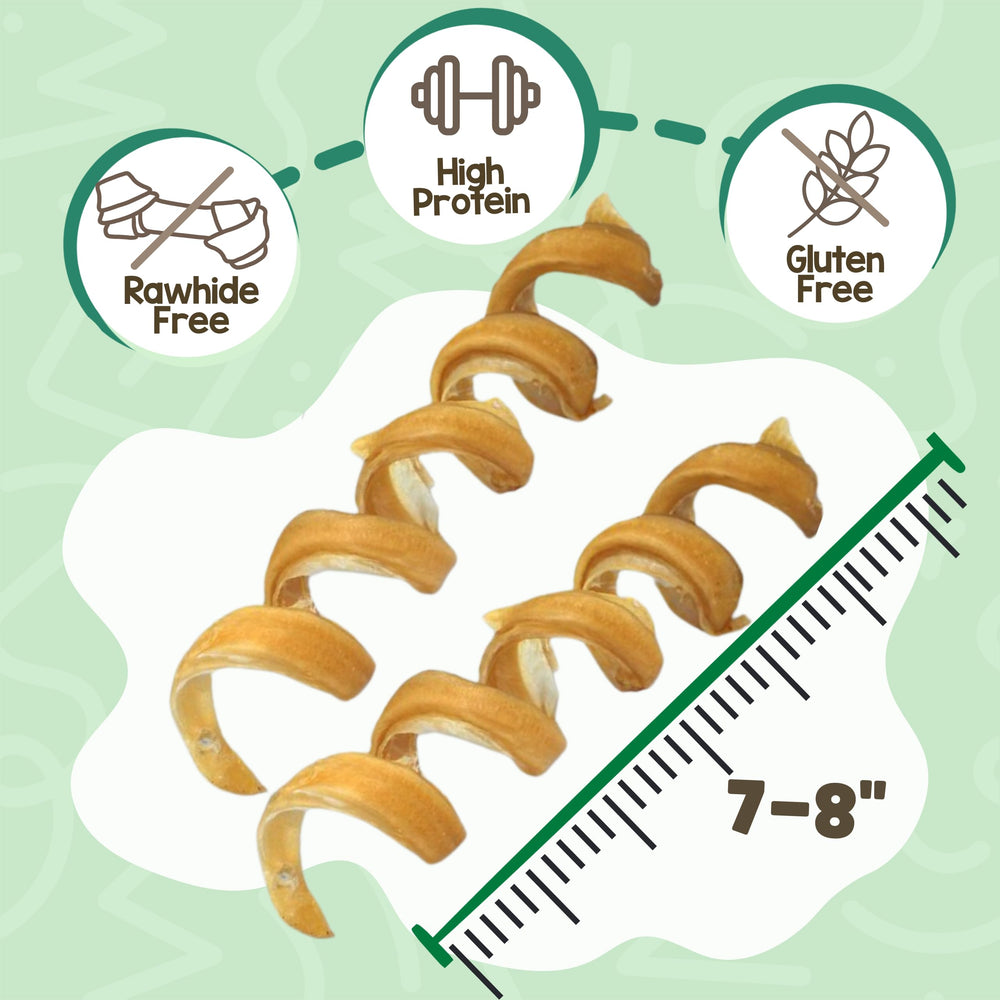 Nature Gnaws Bully Springs emballage naturel, sans additifs, pour une utilisation propre