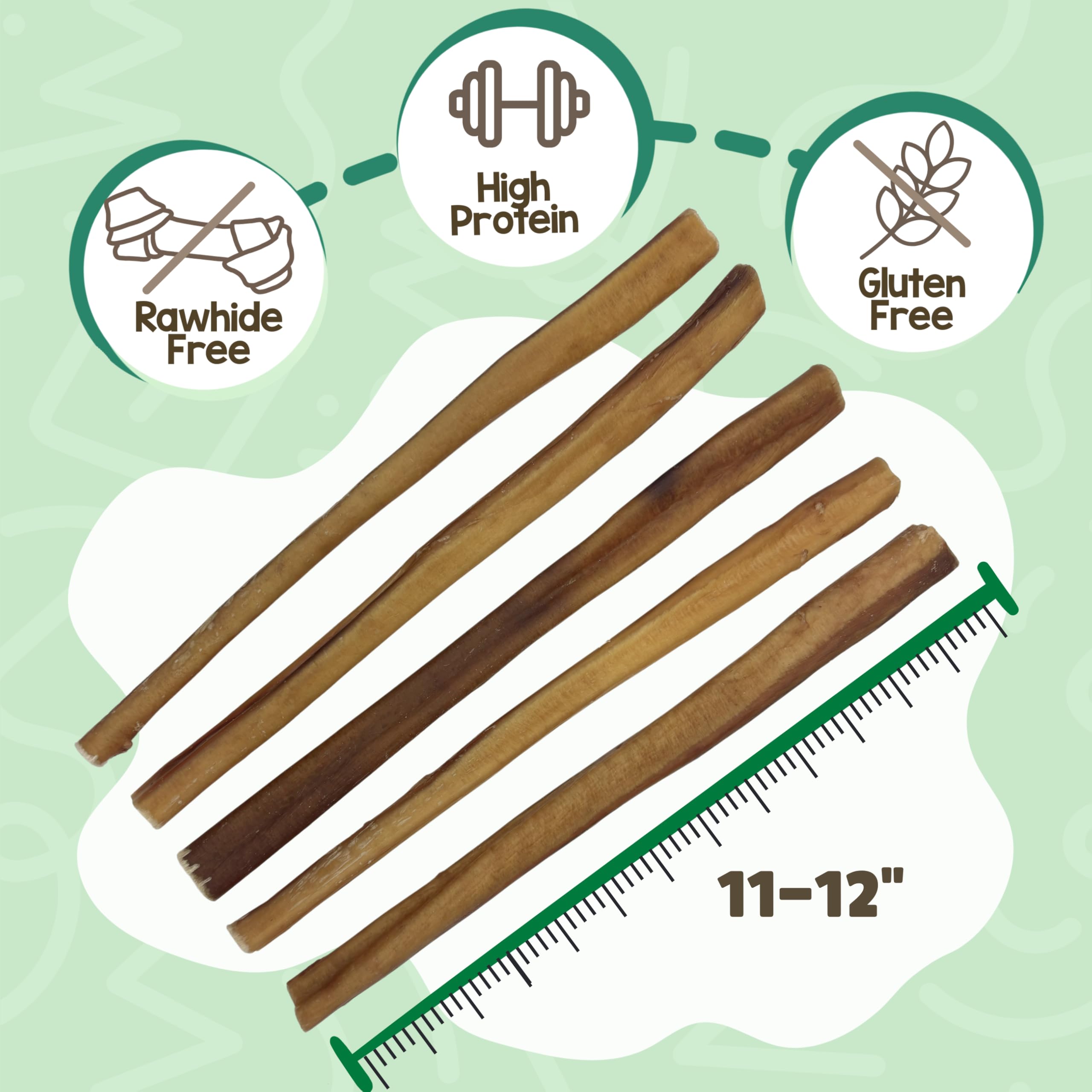 Nature Gnaws Bully Sticks – sans odeur, expérience domestique plus agréable.