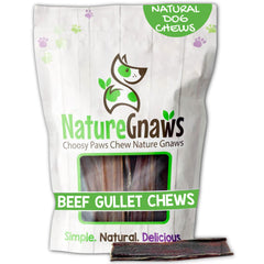 Nature Gnaws Goulet Boeuf Petit Chien – aperçu, agréable à mâcher pour petits chiens.