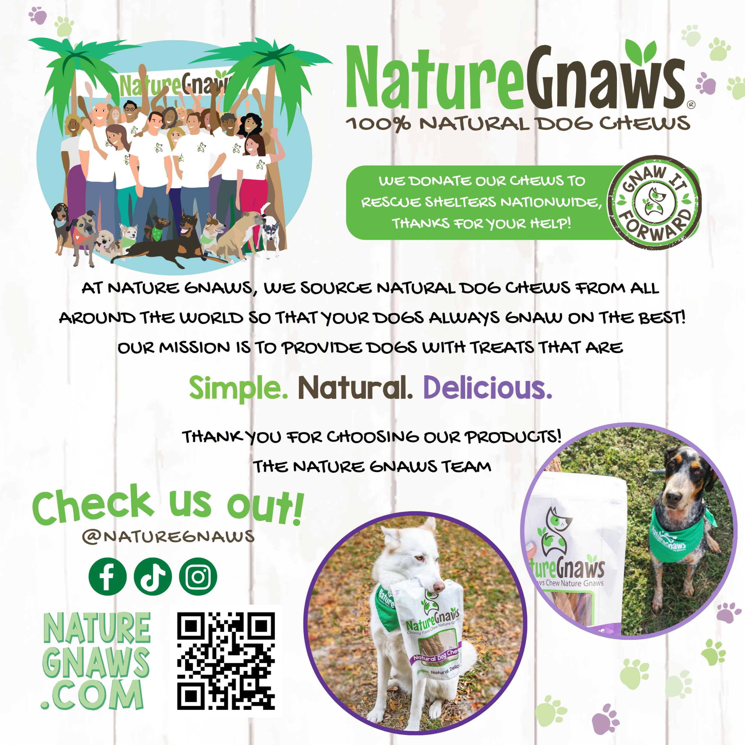 Nature Gnaws tendons-boeuf plaisir et satiété sans odeur forte