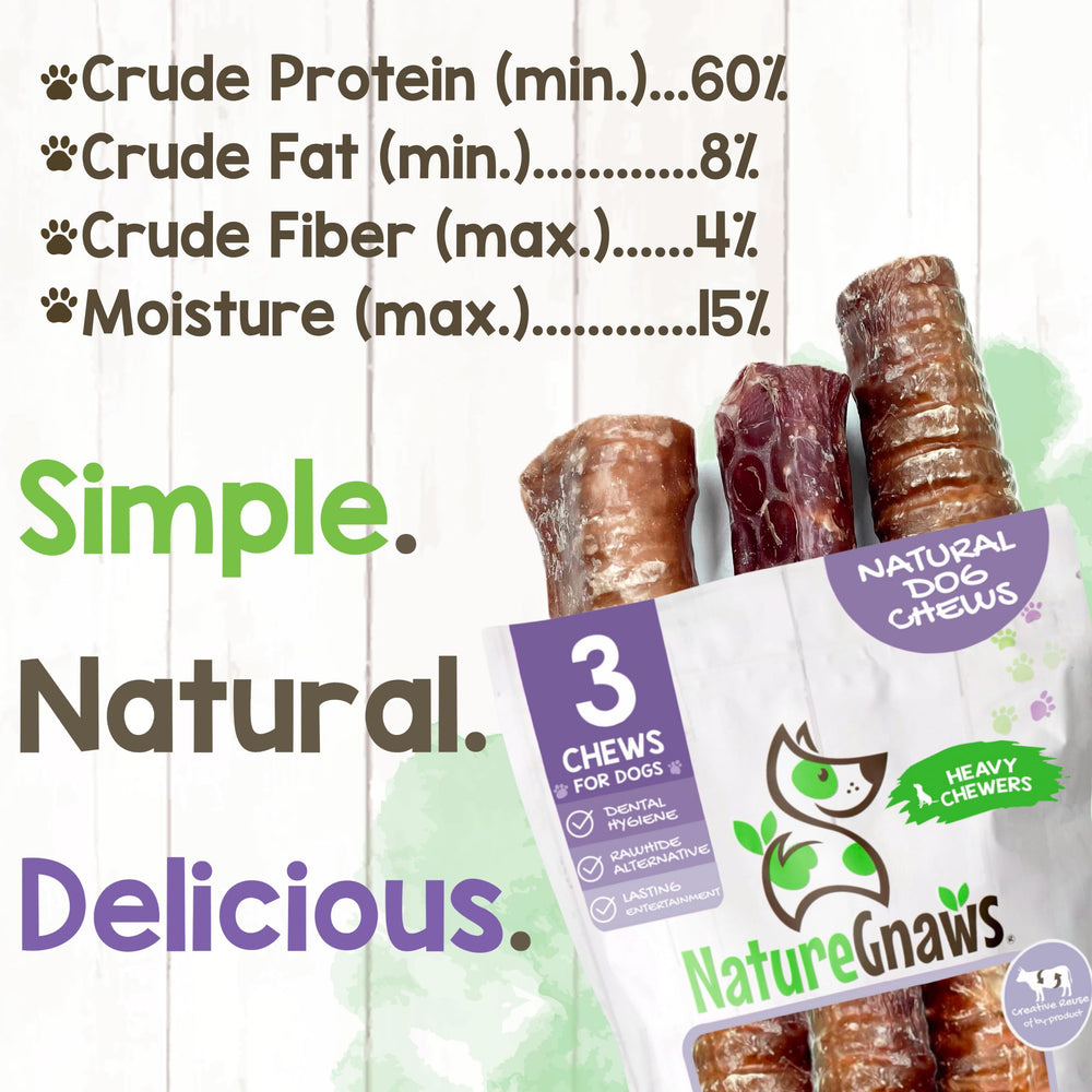 Idéal pour chiots en dentition avec Nature Gnaws