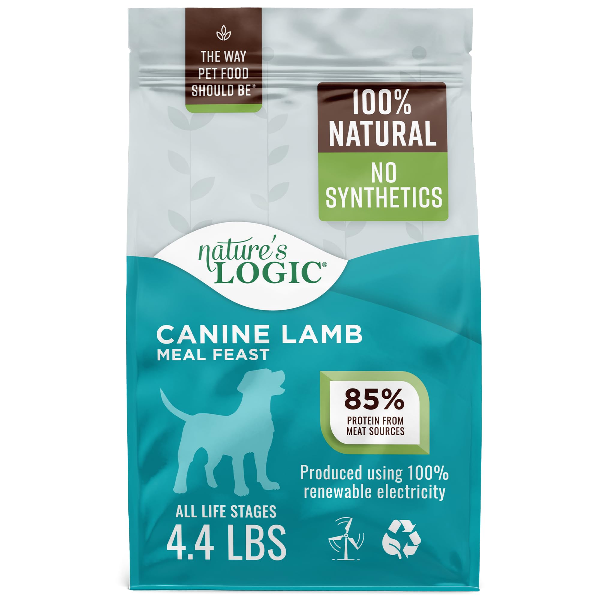 Nature's Logic Lamb Meal Feast emballage pratique pour chien