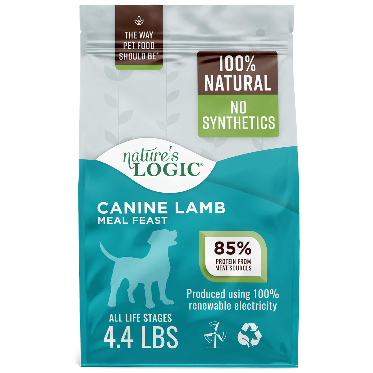 Nature's Logic Lamb Meal Feast emballage pratique pour chien