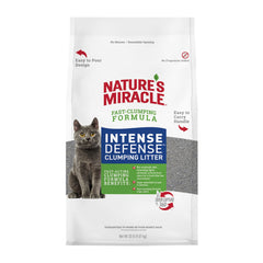 Nature's Miracle Intense Defense Litière 20 lb emballage prêt à l'emploi, pratique.