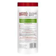 Lingettes Nature’s Miracle pour cages et accessoires – déodorisent les surfaces.