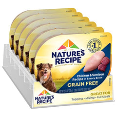 Nature’s Recipe ingrédients-naturels-poulet-venaison, première source protéinée simple.