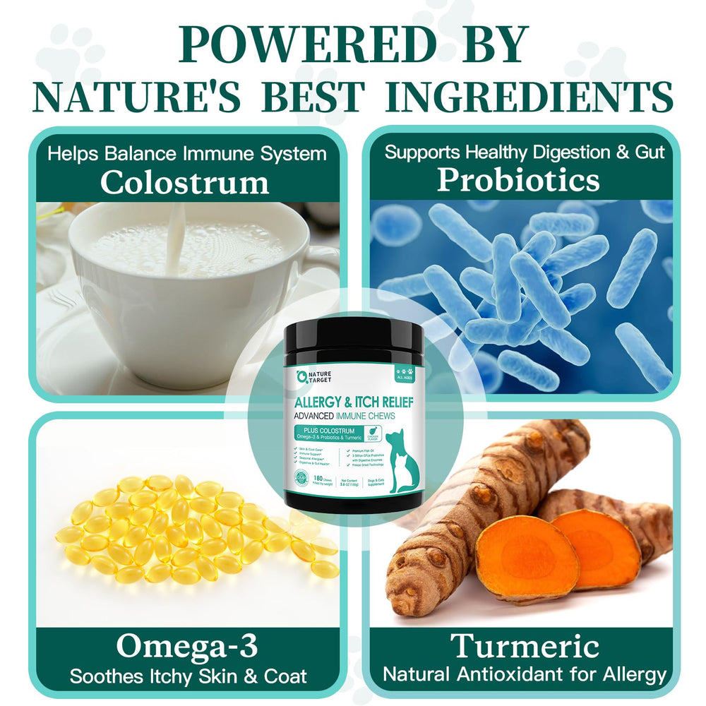 NATURE TARGET bouchées-allergie-chien sans-additifs nutrition pure
