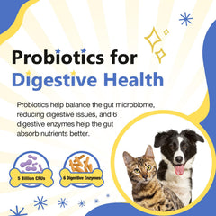 Soutien immunitaire et digestif grâce à Probiotiques et enzymes Nature Target.