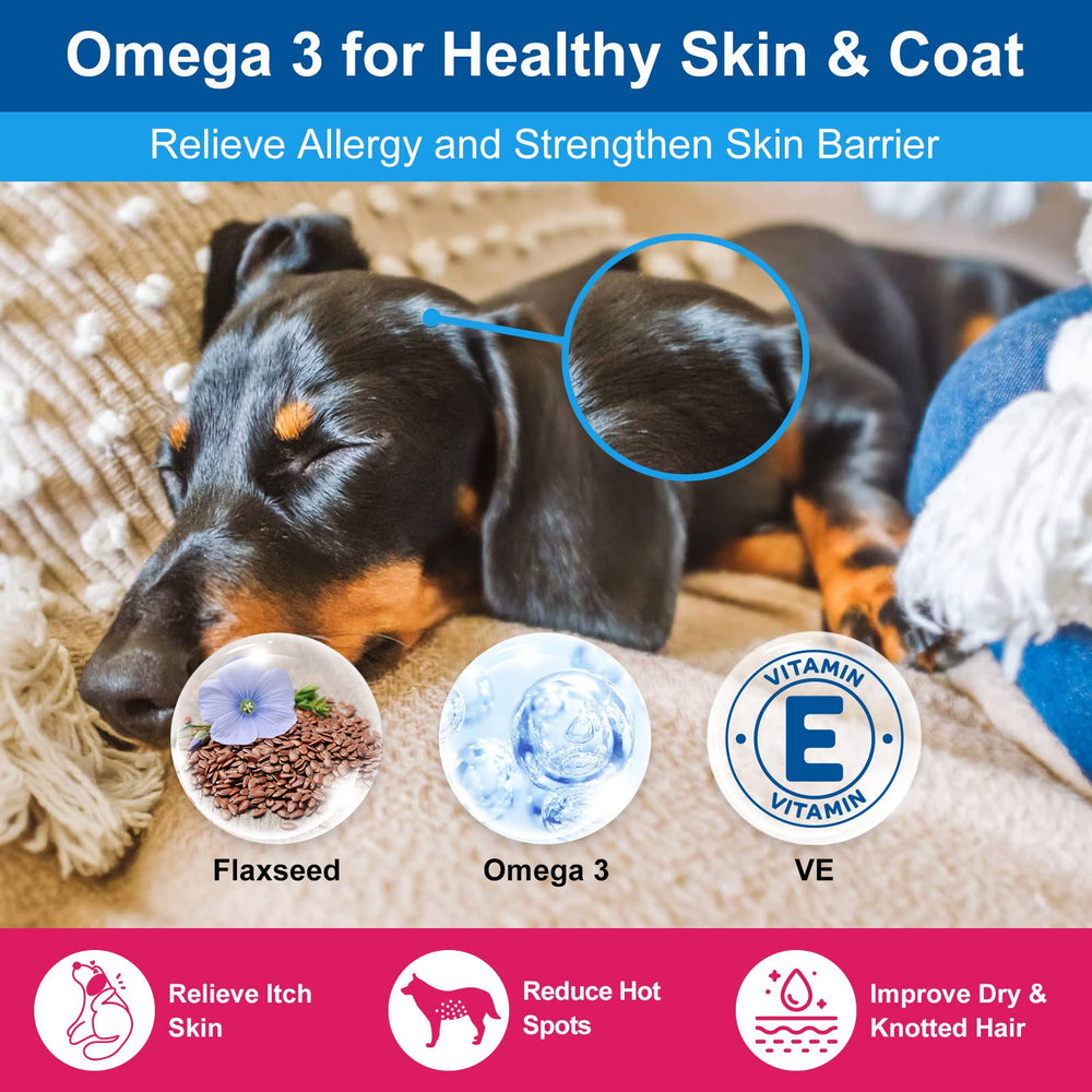 Nature Target Chien – Oméga-3 et lin, acides gras essentiels.