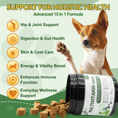NATURE TARGET Chien : soutien articulation avec glucosamine et MSM pour mobilité.