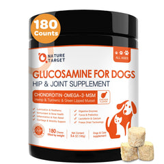 Nature Target friandises-glucosamine-chien-articulations-croquantes soutiennent mobilité quotidienne