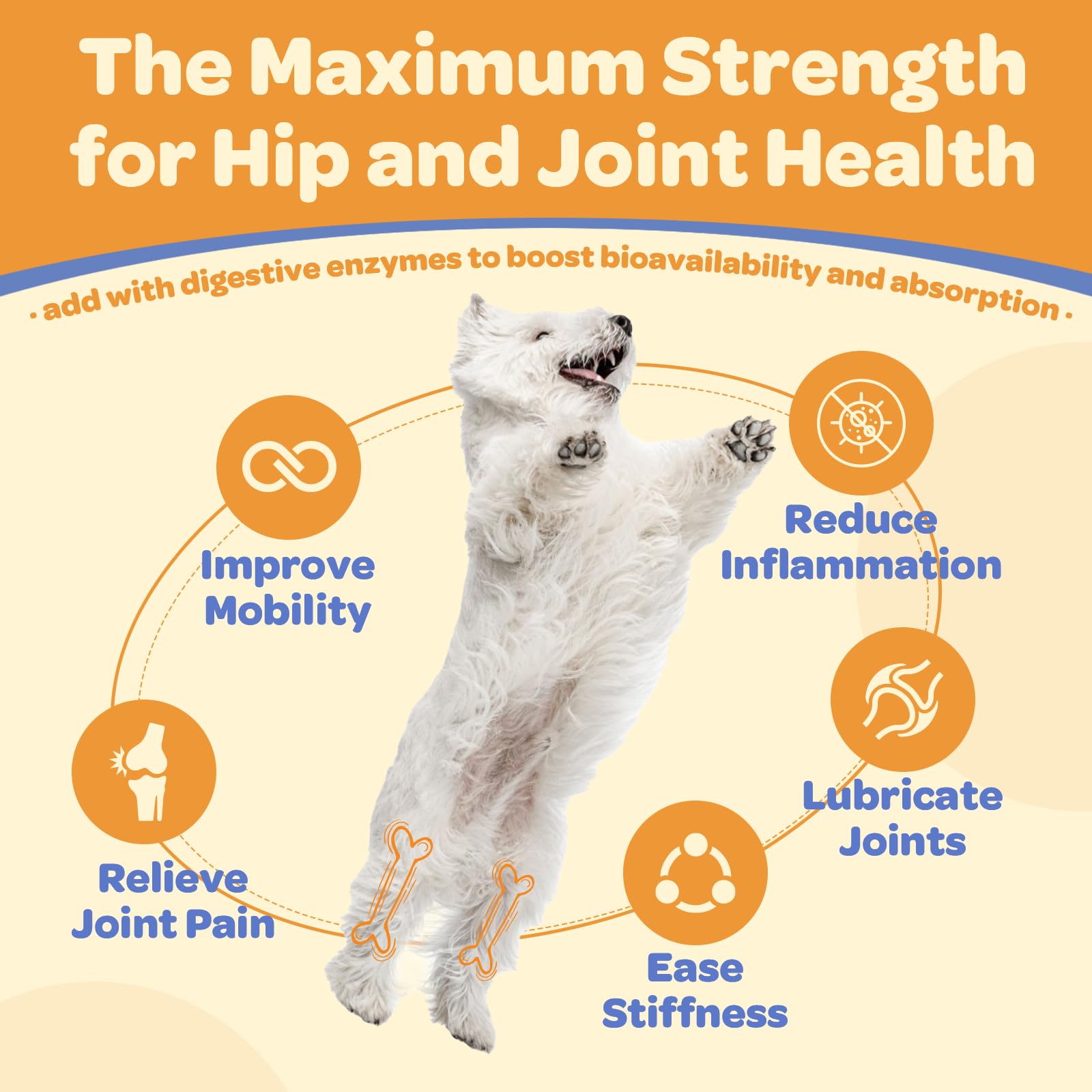 Nature Target gommes-glucosamine-chien-saveur-poulet facilite l’acceptation quotidienne